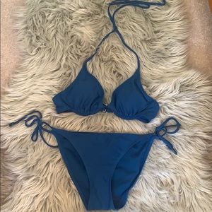 NWOT Blue Bikini Set